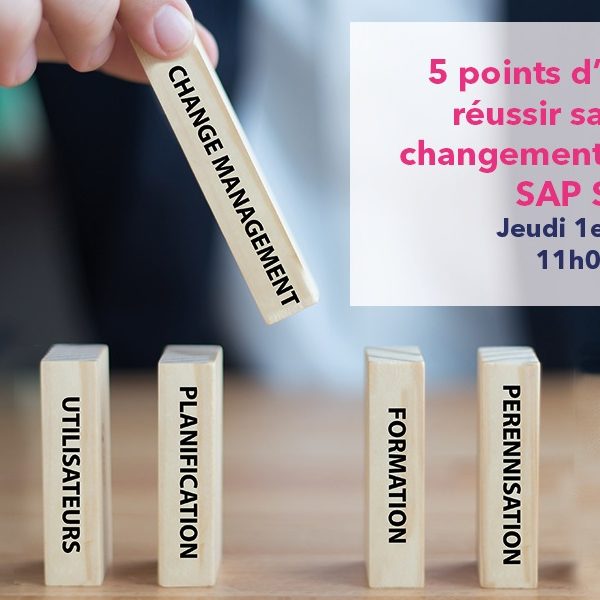 Webinaire SAP S/4HANA